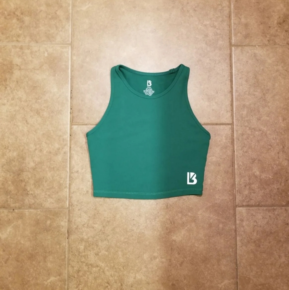 BuffBunny emerald green crop Small